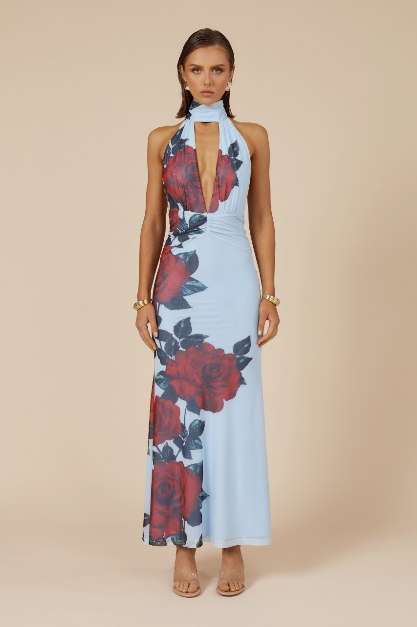 ANTONIE MAXI DRESS - RED ROSE - 10_026c5ea6-3496-4027-a2e4-5d782f5e9575