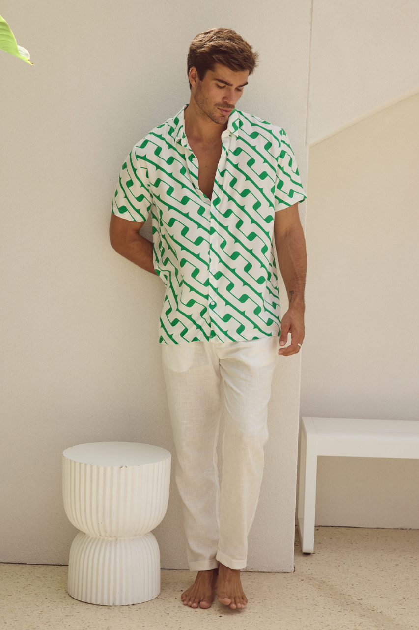 MASON SHIRT - GREEN - 153