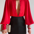 FLEETWOOD BLOUSE - RED