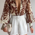 FLEETWOOD BLOUSE - MATELO PRINT