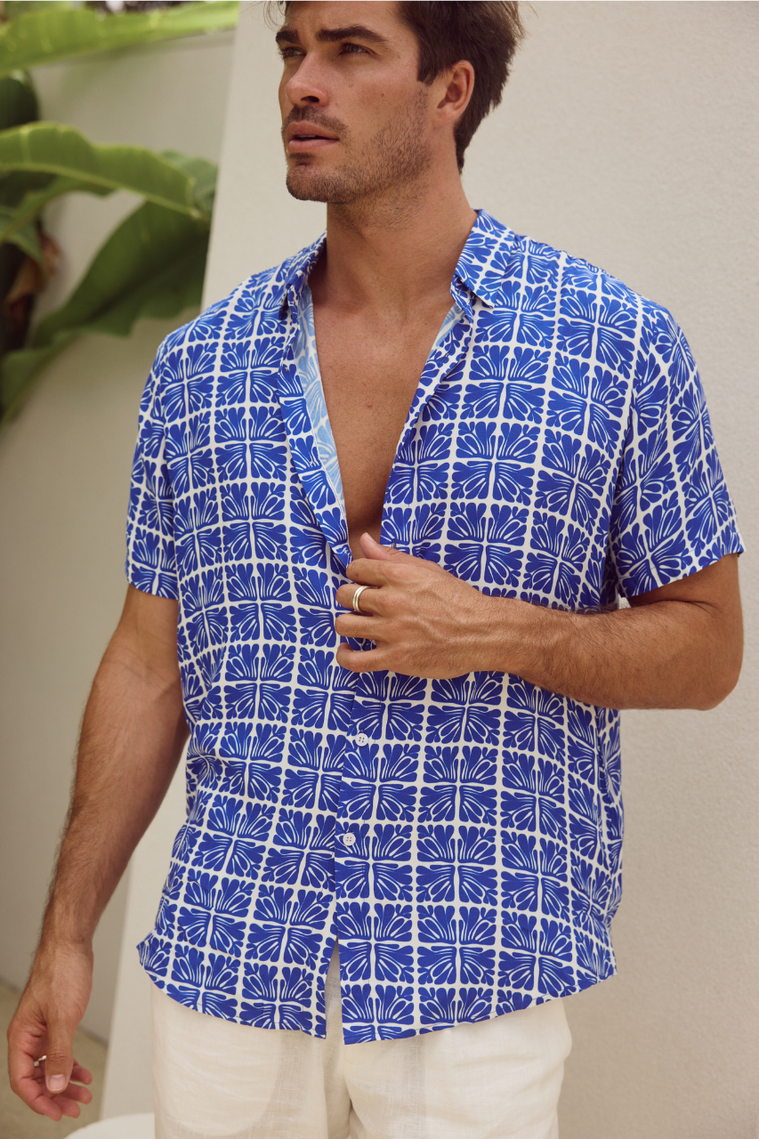 MOORE SHIRT - ASCEND BLUE - 207