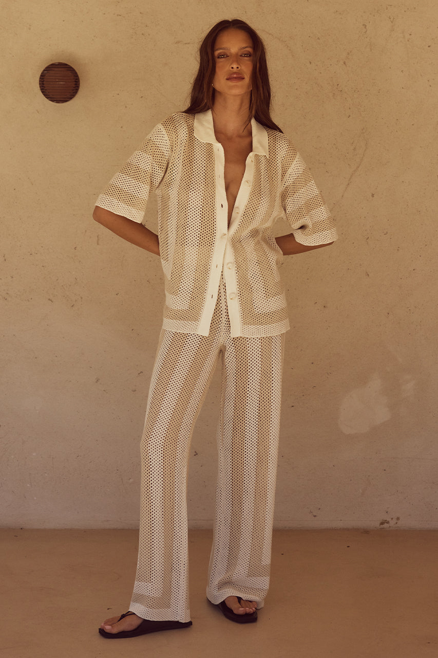 ZIGGY PANT - WHITE/SAND - 240202_RUNAWAY3530