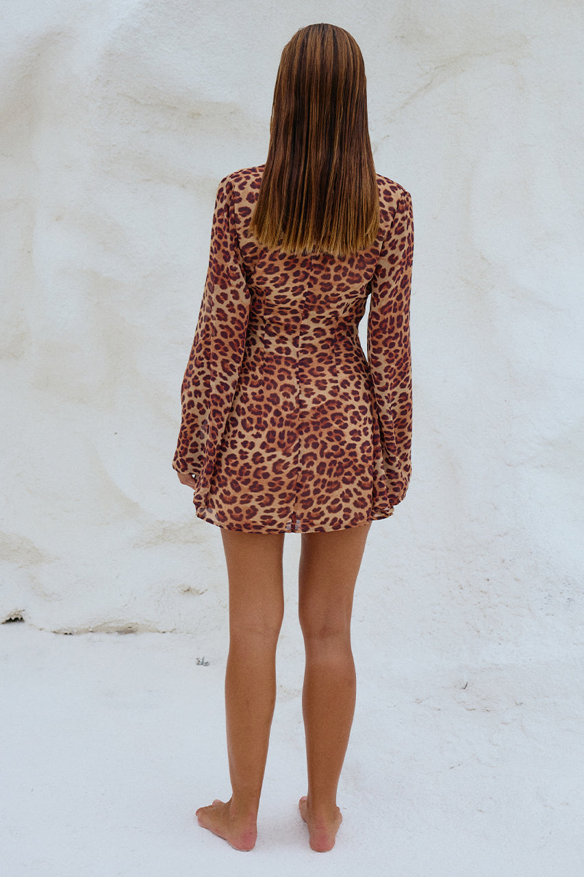 ANURA MINI DRESS - LEOPARD PRINT - 240416_RUNAWAYTHELABEL_WATERSTUDIO96683