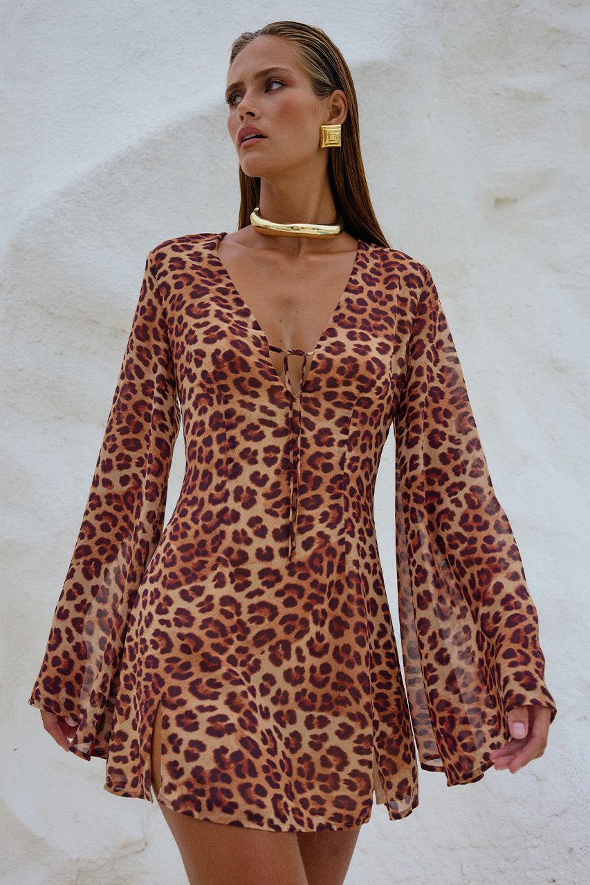 ANURA MINI DRESS - LEOPARD PRINT XXL - 240416_RUNAWAYTHELABEL_WATERSTUDIO96717