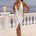 EILISH HALTER MAXI DRESS - WHITE