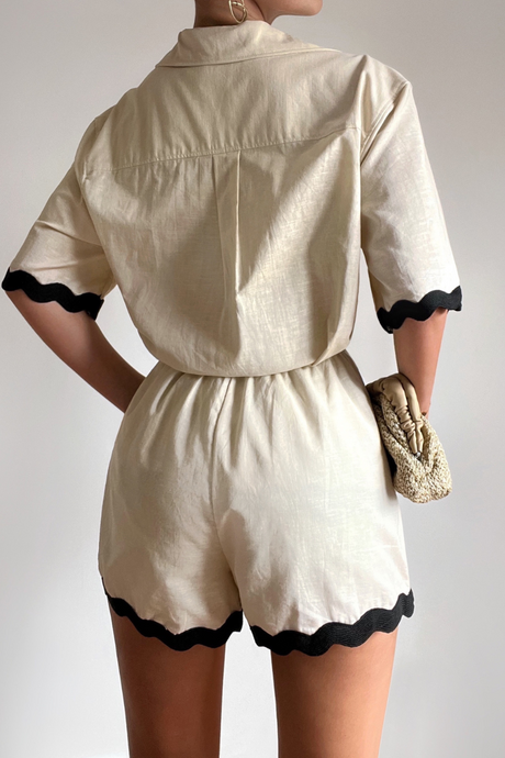 HARRY SHORT - SAND/BLACK