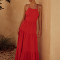 REMY MAXI DRESS - RED