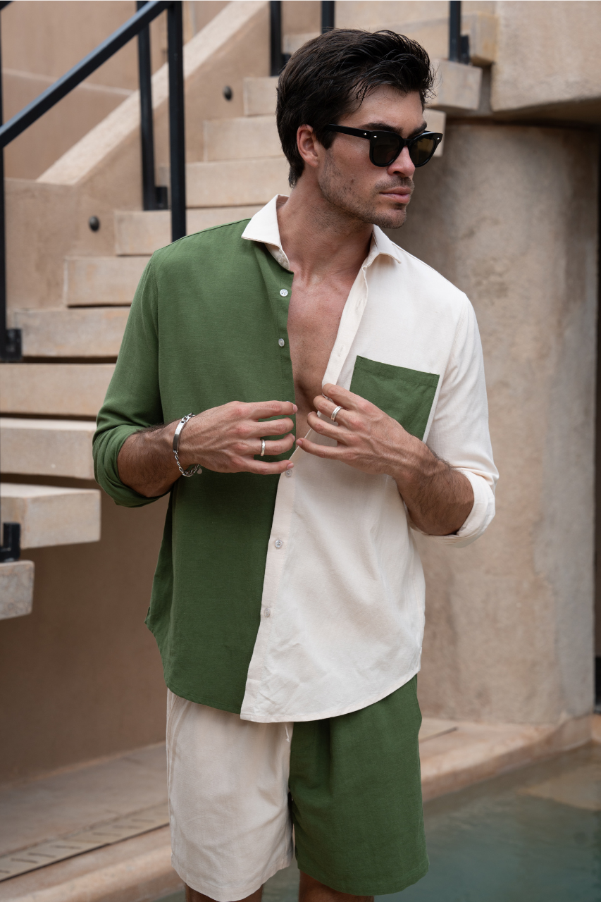 CALEB SHIRT - KHAKI/SAND - 47_606da70b-529d-4651-a9da-1d2ebb96b6da