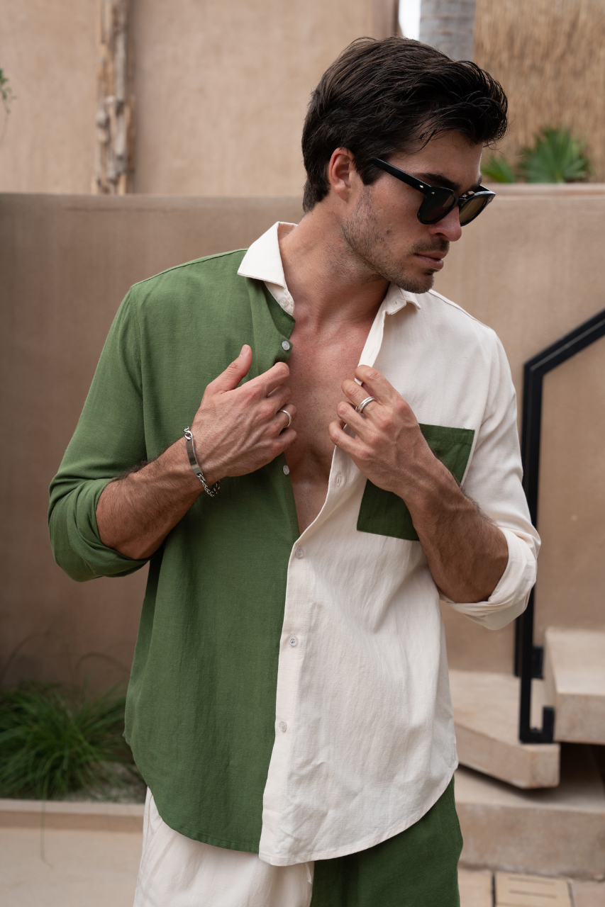 CALEB SHIRT - KHAKI/SAND - 48_c0cbcc69-d1c0-4e34-9b7b-eb3b20de04fc
