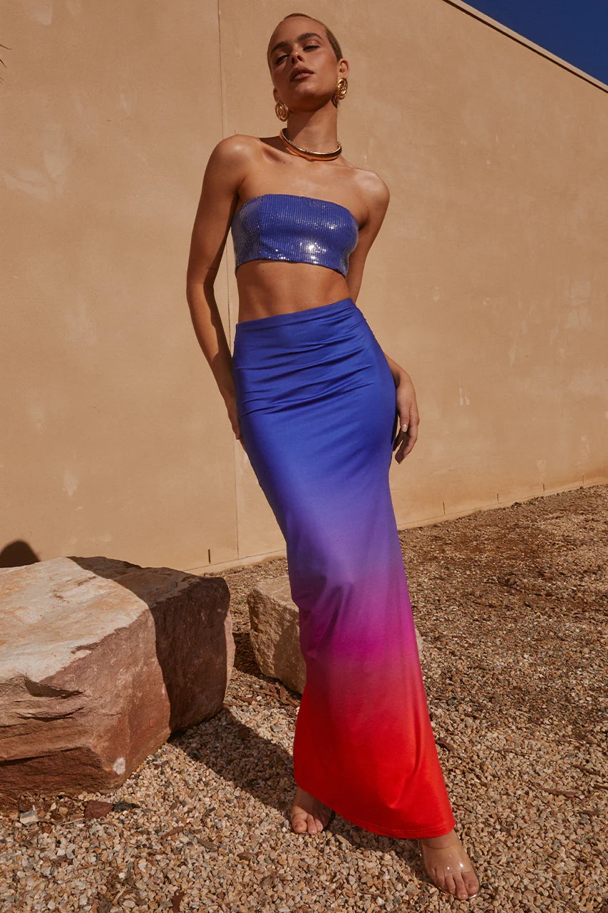 ARISTA MAXI SKIRT - MIDNIGHT - 5374890e-5c72-4d3b-b7cb-65d0ad43e03a