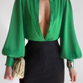 FLEETWOOD BLOUSE - GREEN