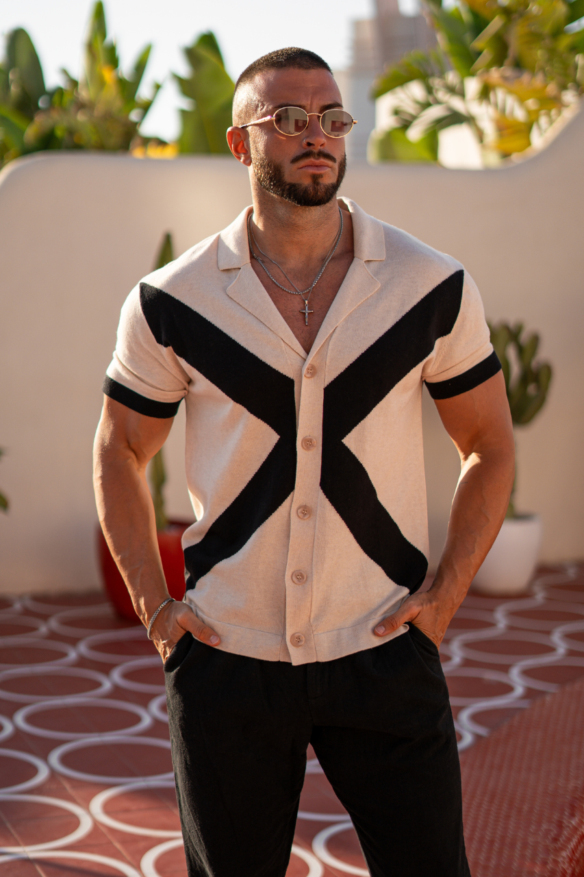 ARCHIE SHIRT - SAND/BLACK - 7_37431aca-cc2d-4a07-bcbc-78fad6e0f179