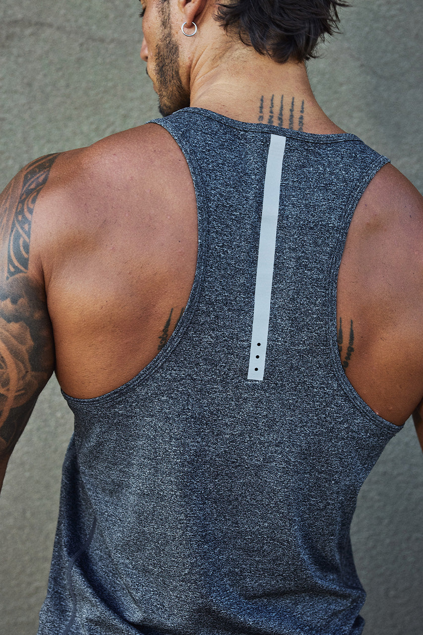ACE MUSCLE TANK TOP - GREY