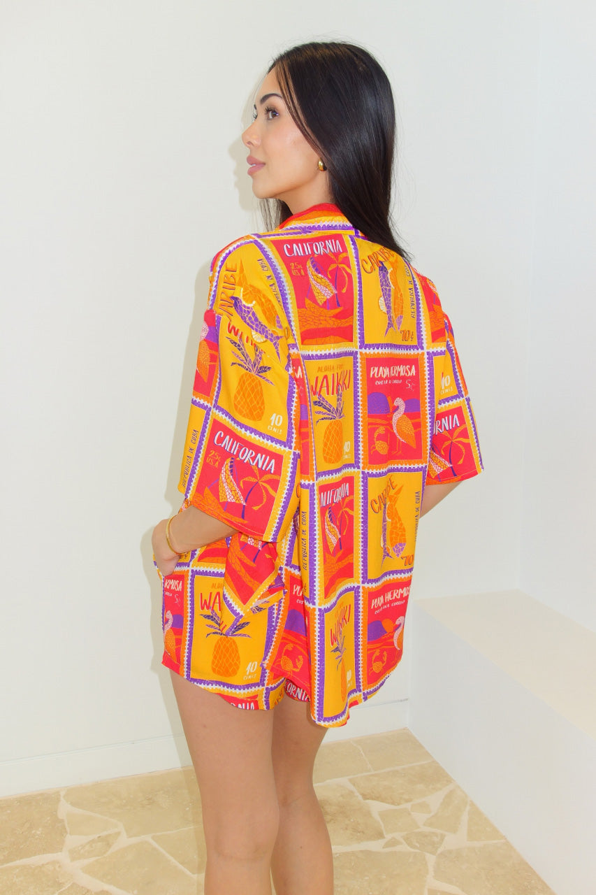 ADELYN SHORT - ALOHA ORANGE - ADELYNSHIRTxADELYNSHORTALOHAORANGE2_4c3006ae-dca4-402a-800e-7e649ad65fbd