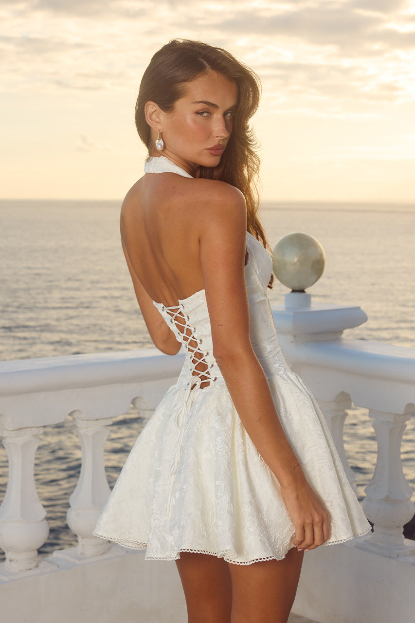AMITY V-NECK CORSET MINI DRESS - IVORY - AMITYV-NECKCORSETMINIDRESS-IVORY_3