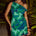 ANA MINI DRESS - CALISTA GREEN