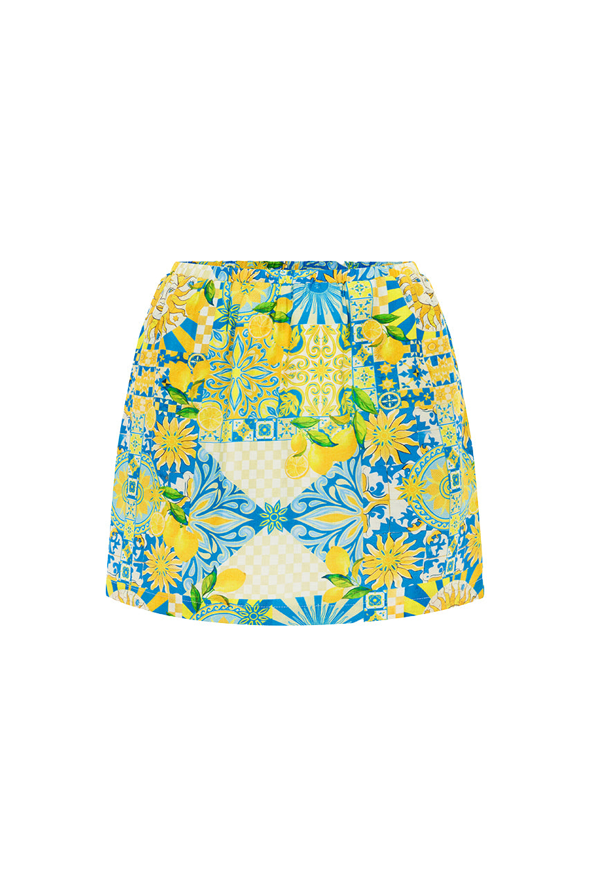 ANACAPRI MINI SKIRT - ANACAPRI LEMON - ANACAPRI-MINI-SKIRT-_1