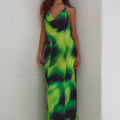 ANISSA MAXI DRESS - LOTUS PRINT