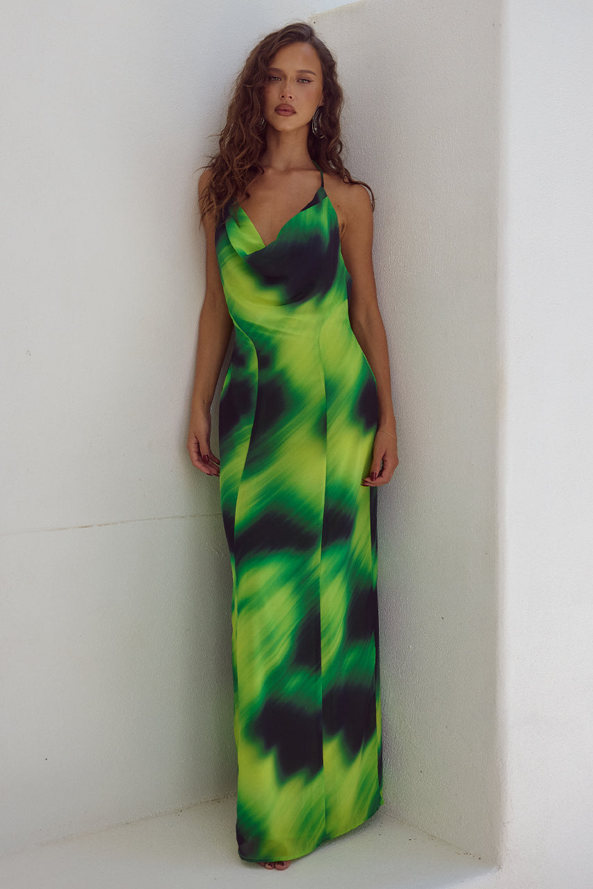 ANISSA MAXI DRESS - LOTUS PRINT XXL - ANISSA-MAXI-DRESS---LOTUS-PRINT