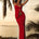 APHRODITE MAXI SKIRT - RED