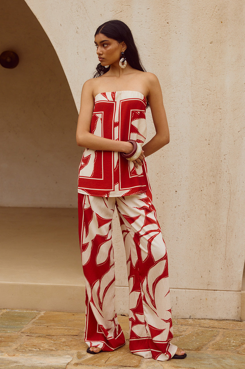 ARLETTE PALAZZO PANT - ARLETTE RED - ARLETTESTRAPLESSTOPARLETTEREDxARLETTEPALAZZOPANT_2