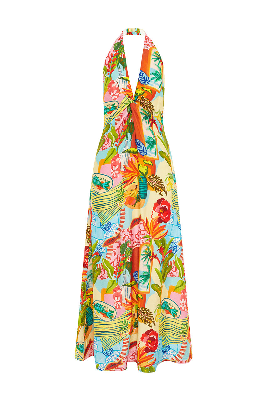 ARLI MAXI DRESS - ETALLIA MULTI - ARLIMAXIDRESS