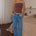 ALIS MID RISE WIDE LEG DENIM JEANS - LIGHT BLUE WASH