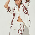 ATHENI SHIRT - ATHENI CHOCOLATE