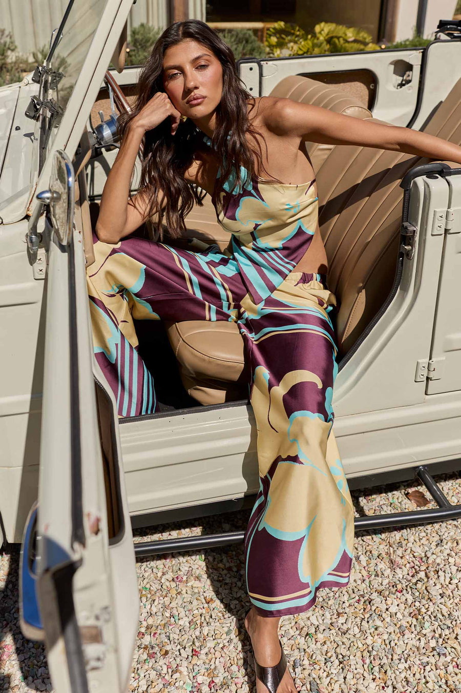 MIRAGE PANT - SALINA BERRY
