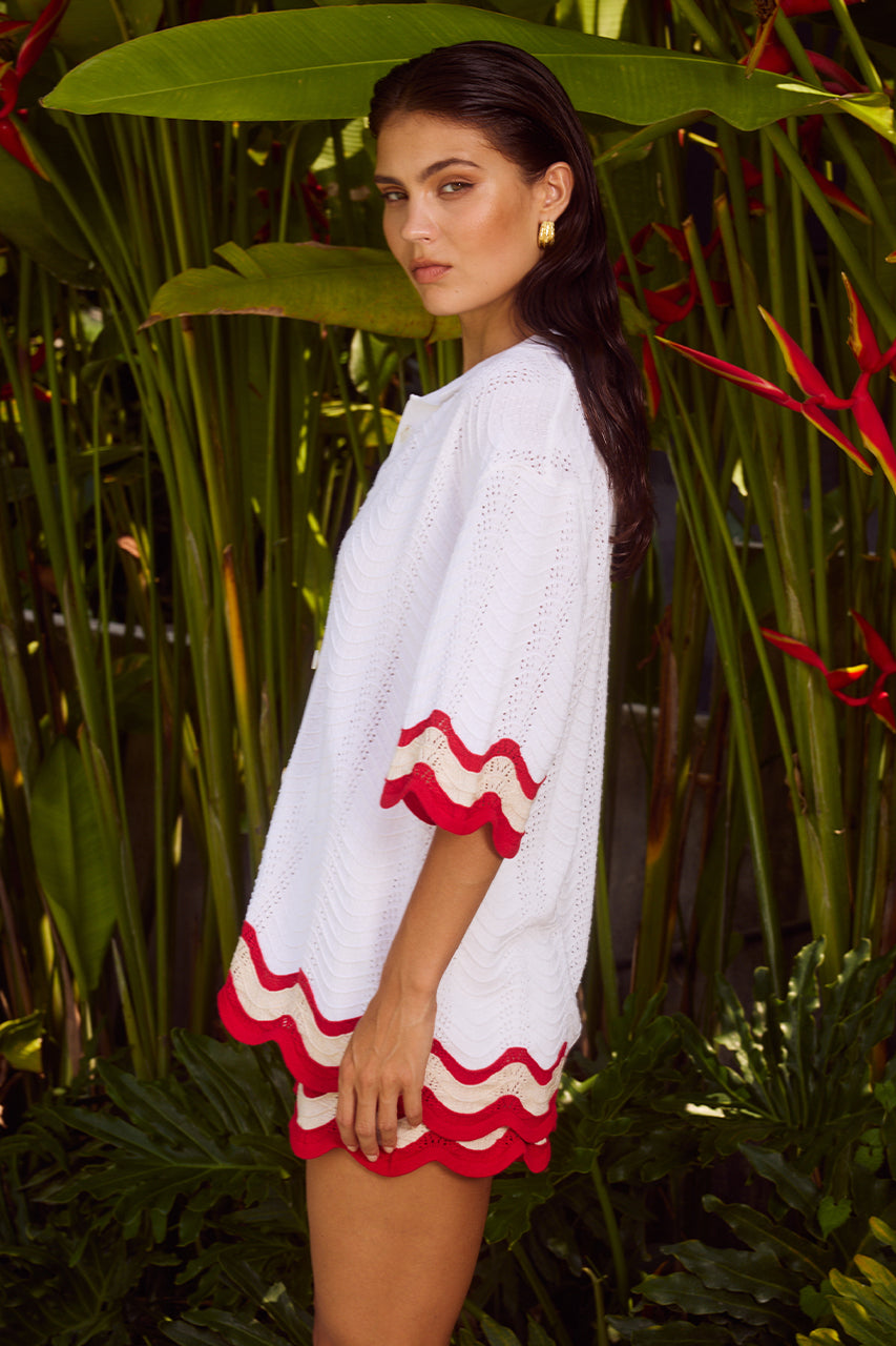 BILLIE TOP - WHITE/RED - BILLIE-TOP-WHITE-RED-x-BILLIE-SHORT-WHITE-RED-_3