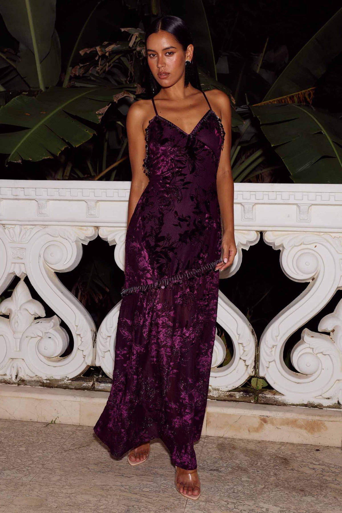 BRINLEY HALTER MAXI DRESS - PLUM XXL - BRINLEYHALTERMAXIDRESS-PLUM-1