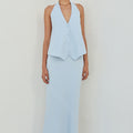 BRIONI MAXI SKIRT - SKY BLUE