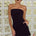 CAIRO STRAPLESS MINI DRESS - BLACK