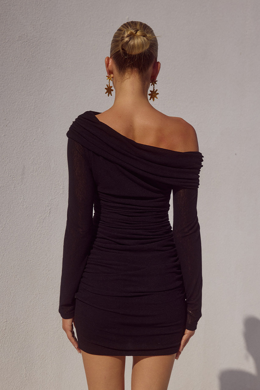 CANDOR MINI DRESS - BLACK - CANDORMINIDRESSBLACK_3
