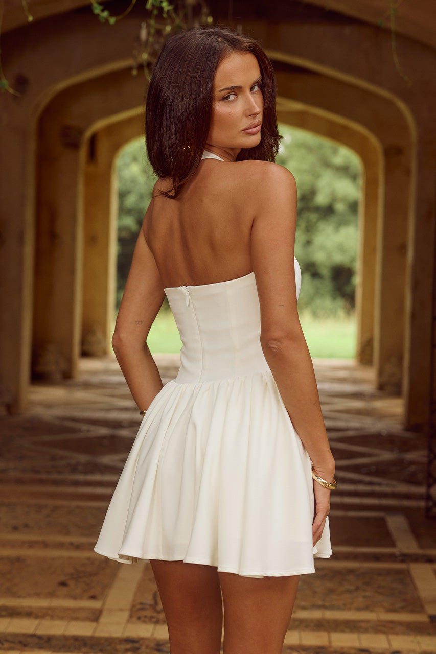 CARMEN MINI DRESS - WHITE - CARMENMINIDRESSWHITE_4_-1