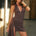 CELYSE HALTER MINI DRESS - BITTER CHOCOLATE