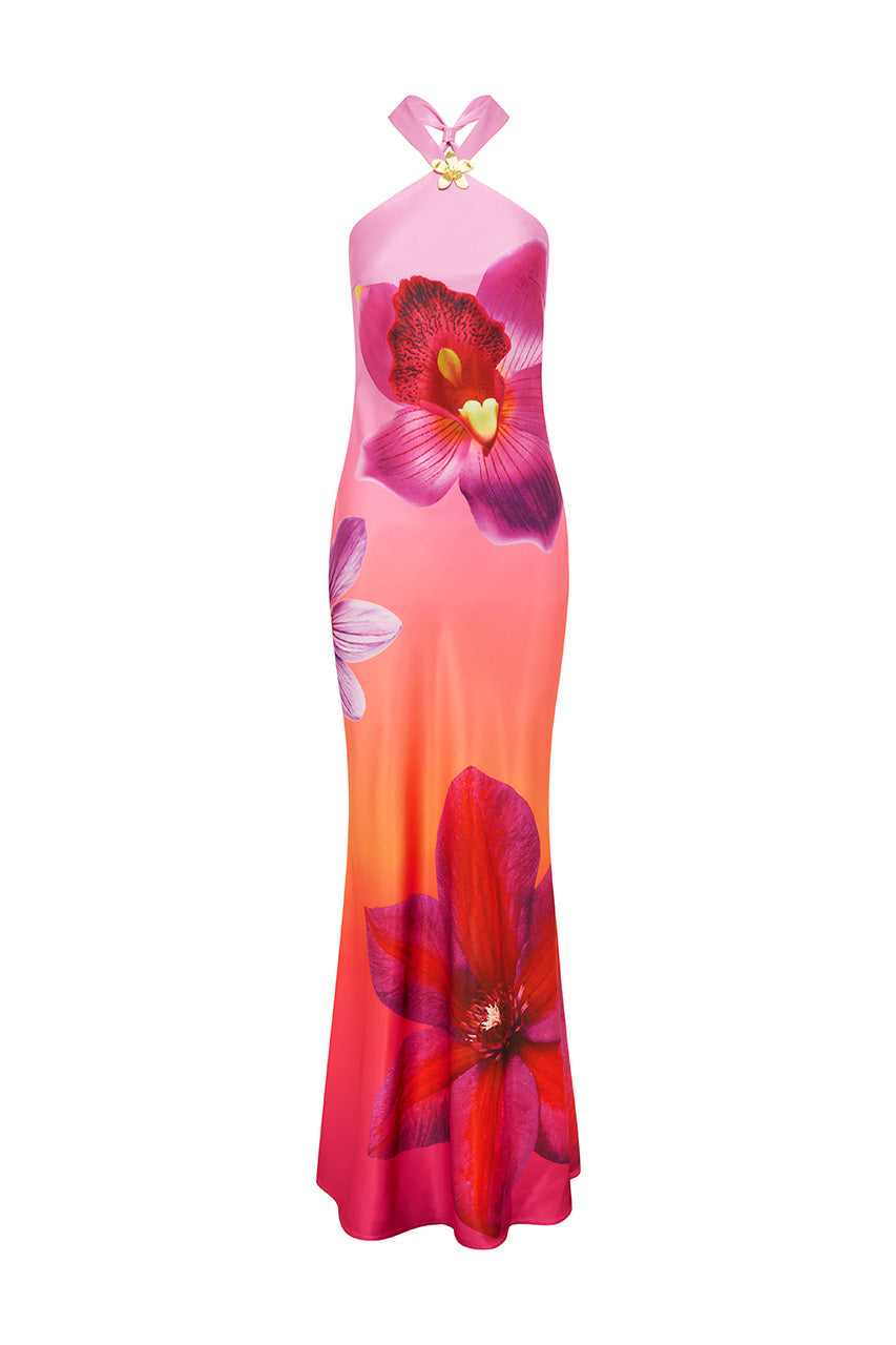 CHARA MAXI DRESS - COSMO OMBRE - CHARAMAXIDRESSCOSMOOMBRE