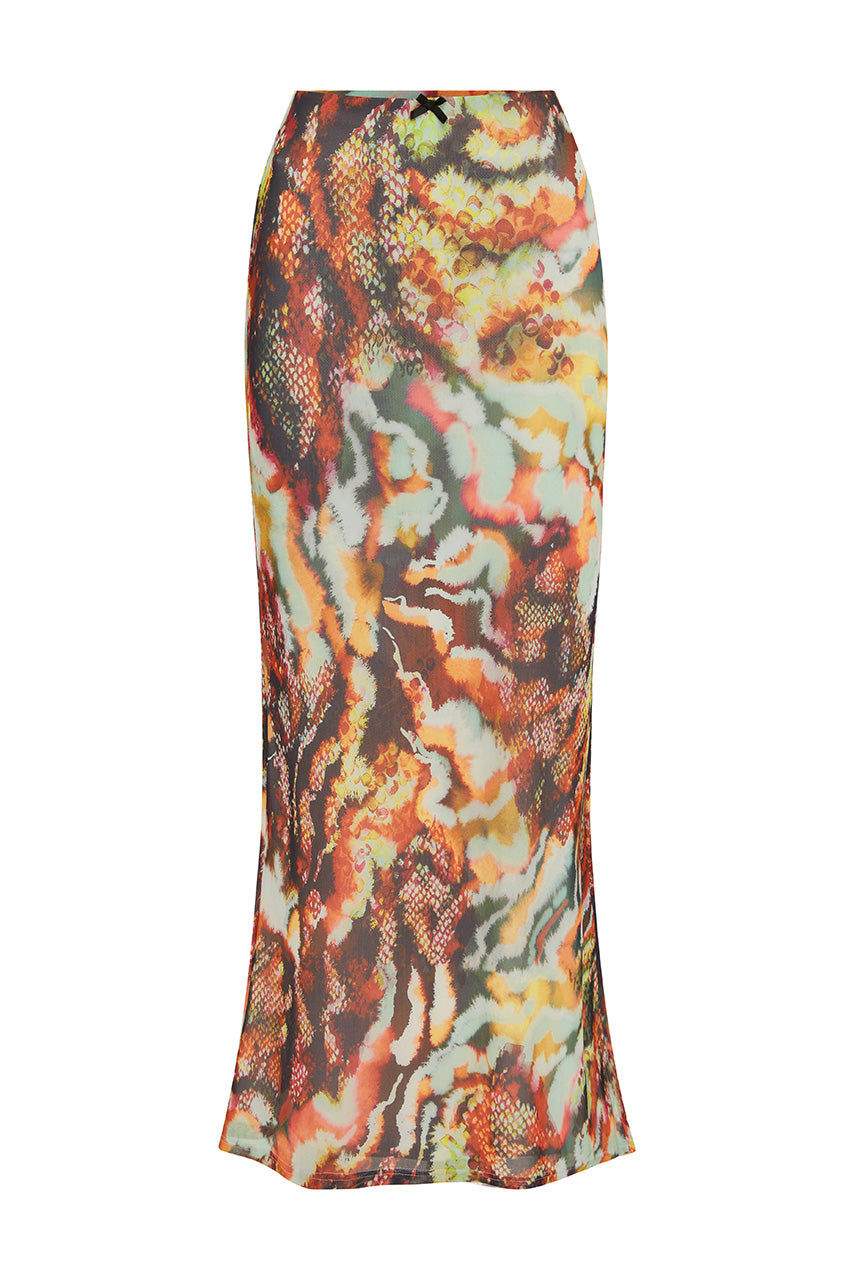 CICI MAXI SKIRT - SONARA PRINT - CICIMAXISKIRTSONARAPRINT