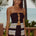 CORALINA TOP - BLACK/SAND
