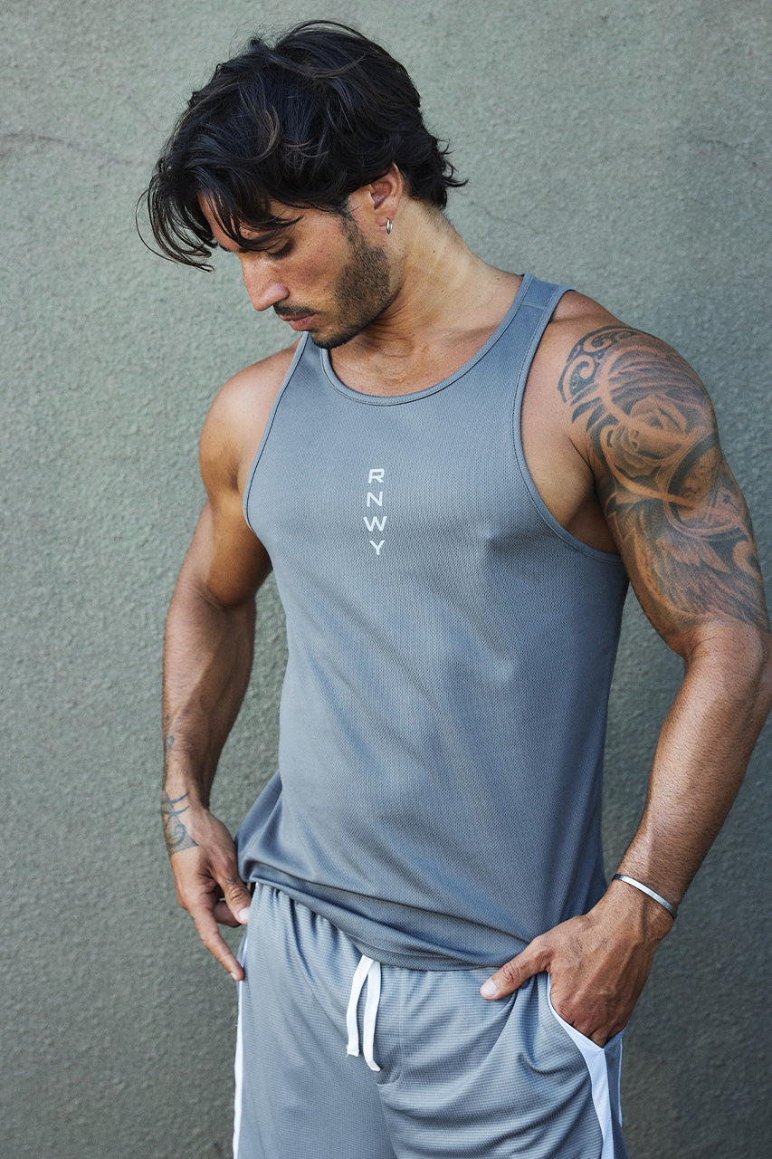 COSMO MUSCLE TANK TOP - GREY