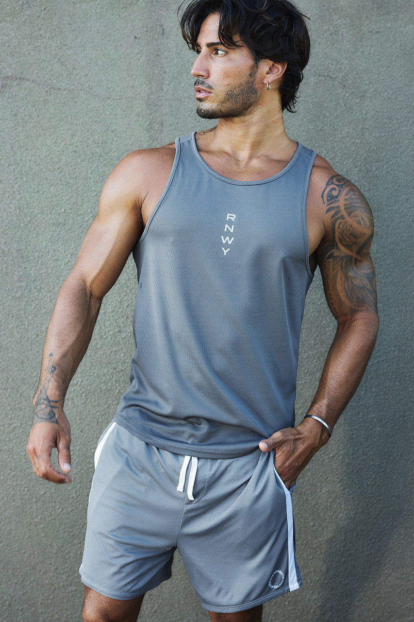 COSMO MUSCLE TANK TOP - GREY
