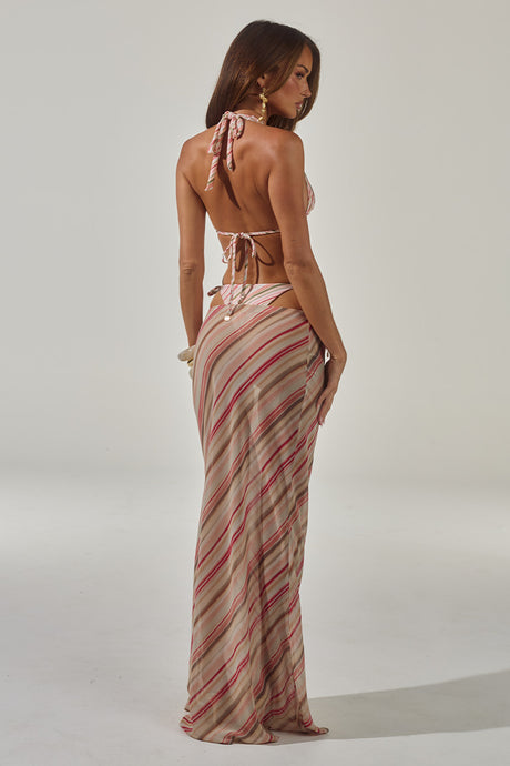 CUBA SIDE TIE BIKINI BOTTOM - SADIE PINK