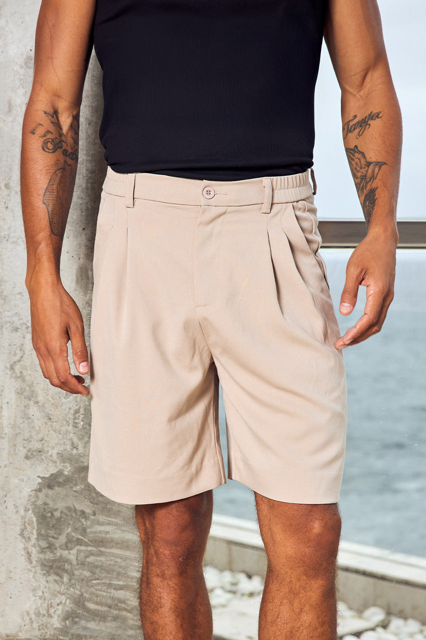 DAMON TAILORED SHORTS - SAND - DAMON_TAILORED_SHORTS_SAND-3