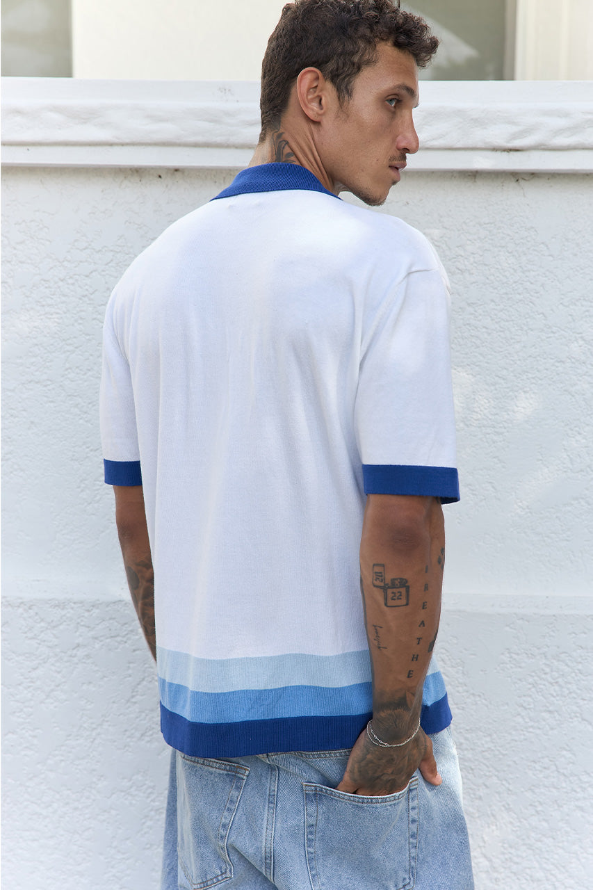 DARIUS SHIRT - BLUE MULTI