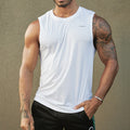 DASH FITTED TANK TOP - WHITE