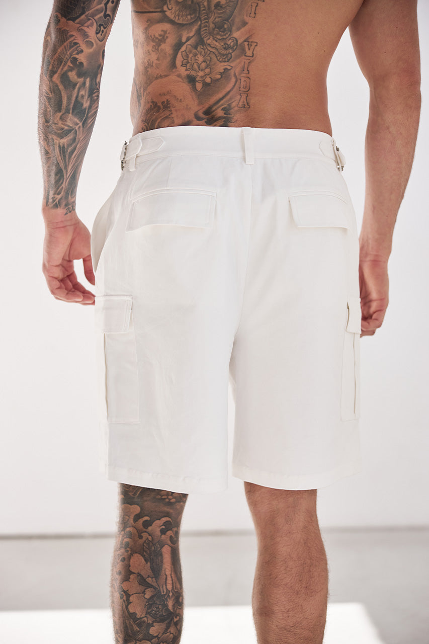 DAX CARGO SHORTS - WHITE - DAXCARGOSHORTS-WHITE-6