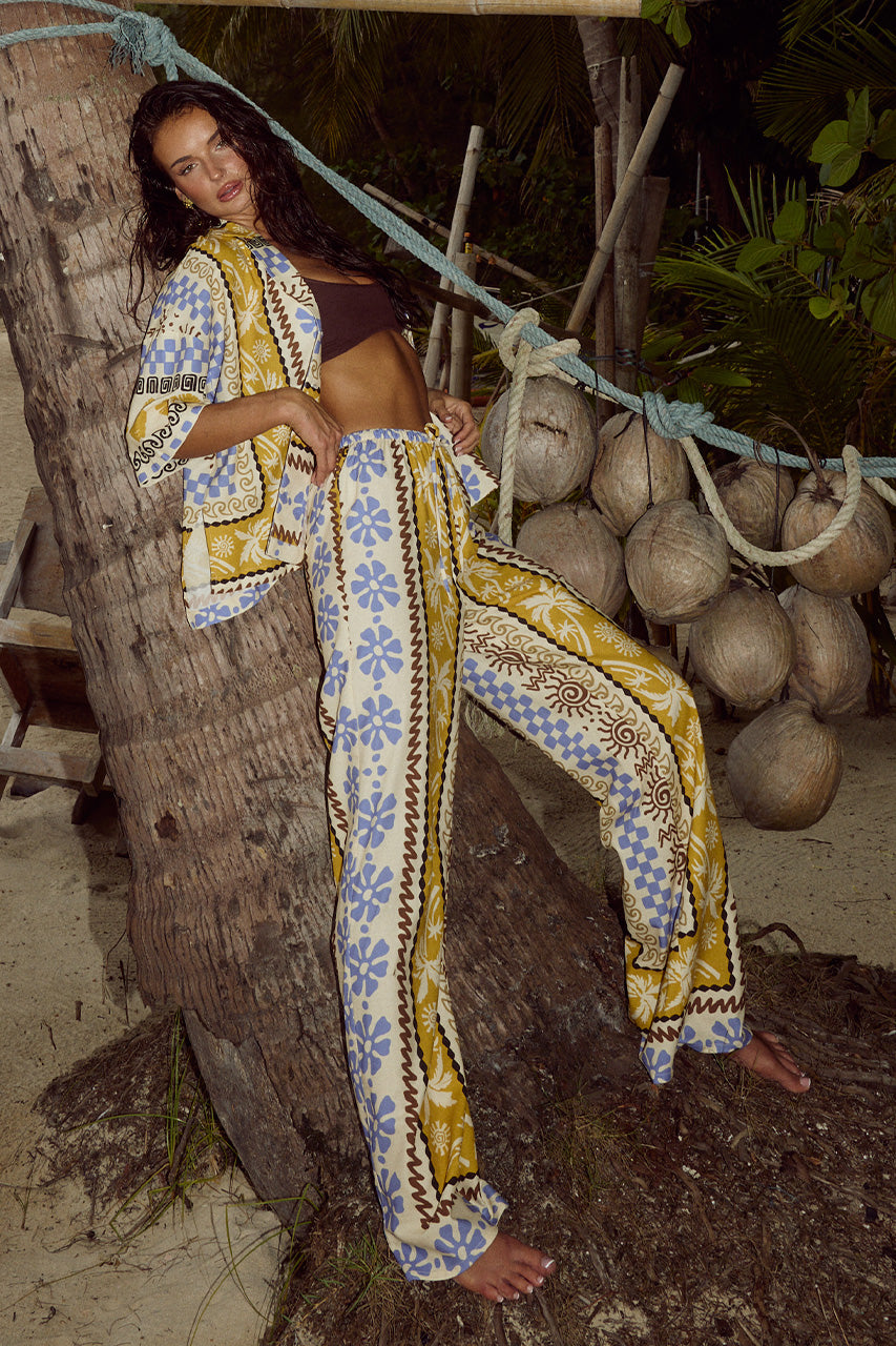 DAZE PANT - VORY PRINT - DAZESHIRTXPANTXVALERIACROPTOP_1
