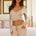 DEE WRAP BALLET TOP - TAUPE