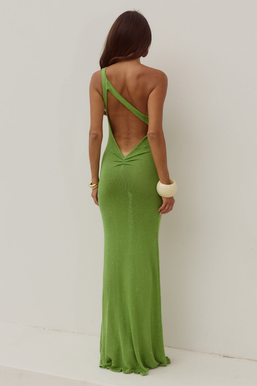 DIANA ASYMMETRIC NECK MAXI DRESS - KIWI - DIANAASYMMETRICNECKMAXIDRESS-KIWI-05