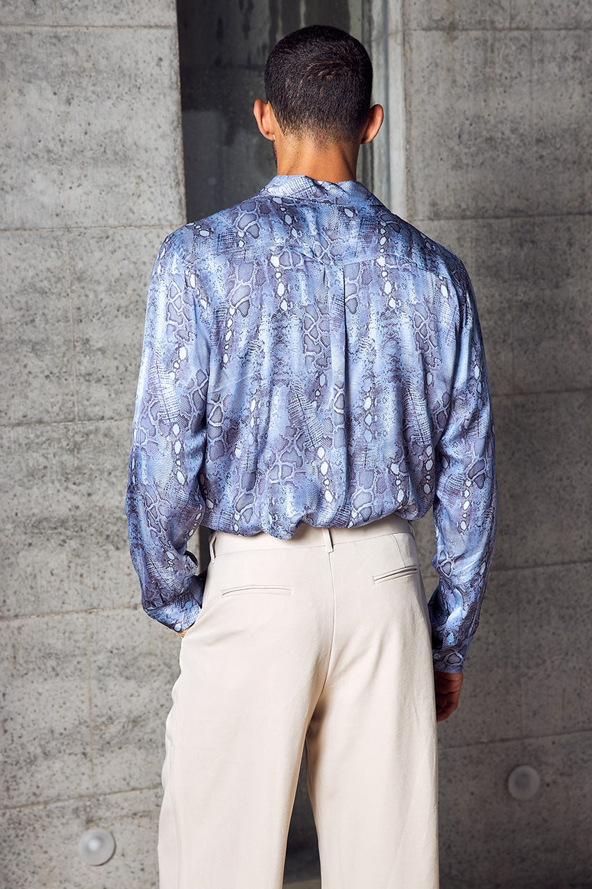 DRAKE LONG SLEEVE SHIRT - STEEL VIPER - DRAKE_LONG_SLEEVE_SHIRT_-_STEEL_VIPER_x_LUKA_WIDE_LEG_TAILORED_PANTS_-_SAND-3